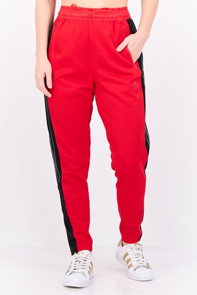 adidas Women Sportswear Fit Outdoor Sweatpants, Red