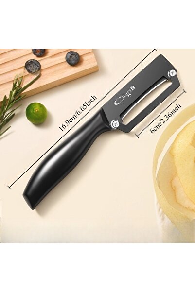 Choice black 1pcc Professional multifunctional peeler stainless steel vegetab...
