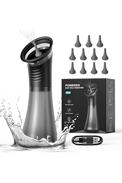 Choice1 Type2 Electric Ear Wax Removal System Water Powered Ear Cleaning Tool...
