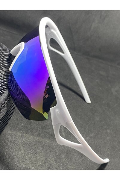 Sunglasses Ochelari de soare cu lentilă panoramică oglindă. Unisex - sport