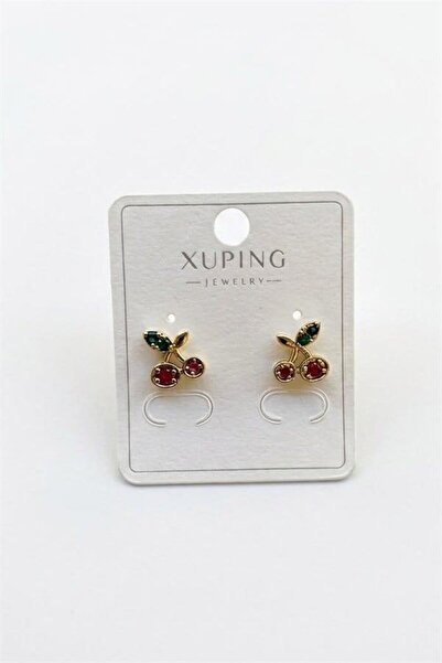 atastore2017 Cherry Earrings - Gold