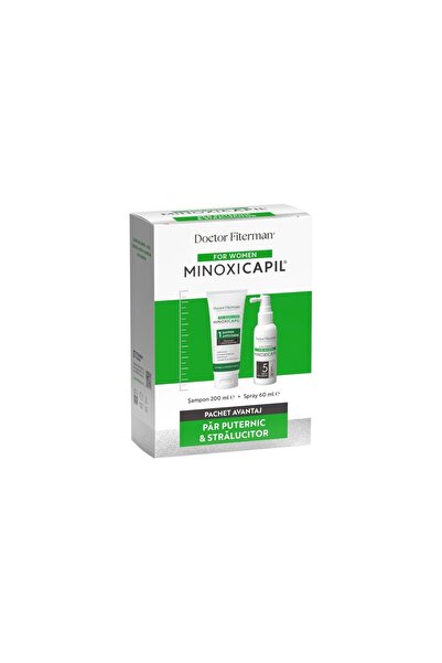 Doctor Fiterman Pachet Spray impotriva caderii parului pentru femei Minoxicap...