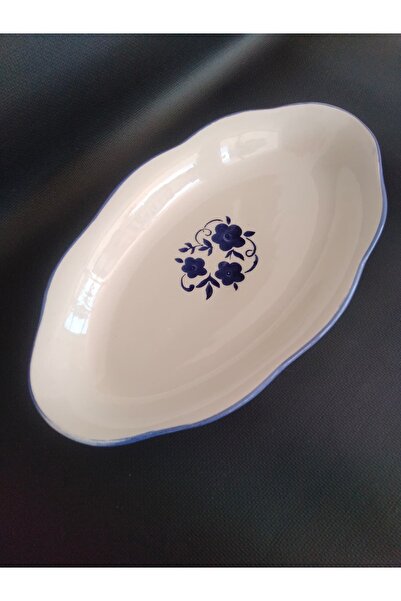 Zümrüdüanka Seramik Ceramic Boat Plate