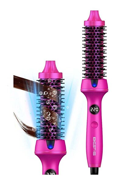 BESTIS 32mm Thermal Brush Ionic Hair Styler Brush, Barrel for Straightening &...