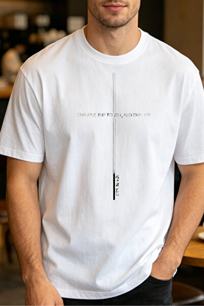 Fleck تي شيرتات بتصميم بسيط للرجال تي شيرتات مطبوعة للرجال من The Way The Tru...
