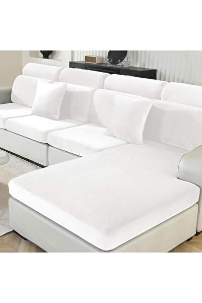 Dotail Set de 4 huse elastice pentru pernele scaunelor de canapea, pentru can...