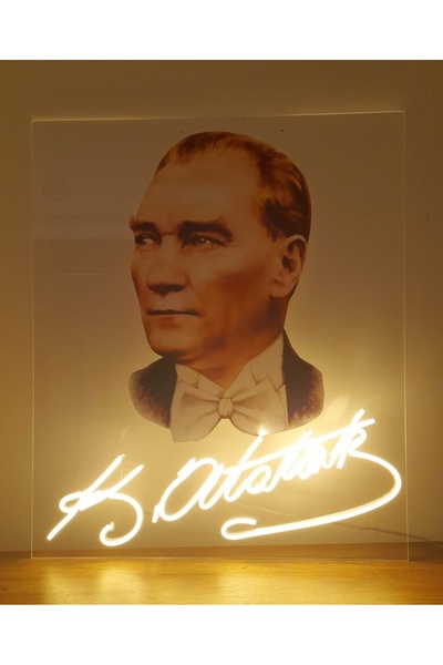 Atatürk Aksesuarları 02KEMALATATÜRKLEDNEONİMZAGÜNIŞIĞI02