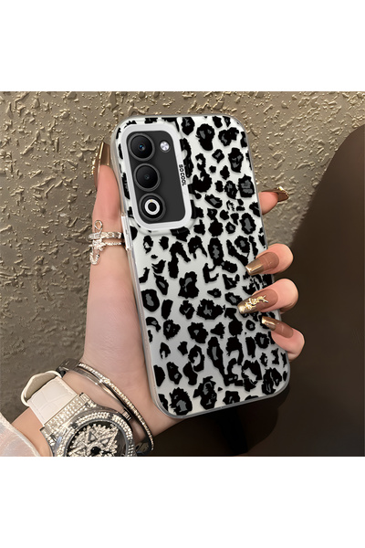 ARTISHELL Oppo A5 4G/5G Uyumlu Hafif lüks leopar desenli, şık ve dayanıklı te...
