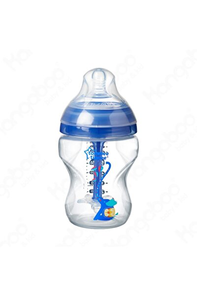 tommee tippee Biberon anti-colici avansat 260 ml, albastru, 0 luni+