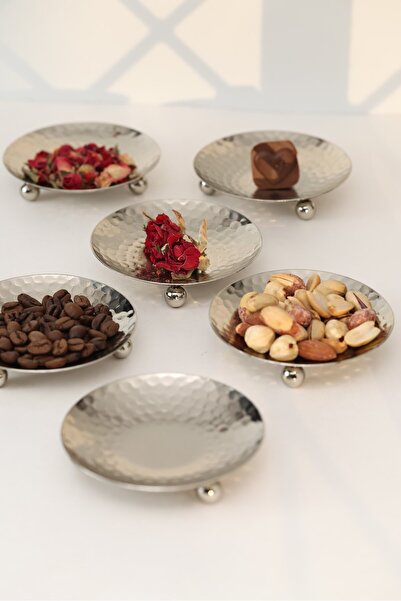 Yaren Style Artisan Gümüş Ayaklı Mini Sunumluk