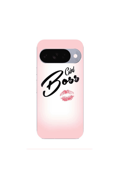 Other Google Pixel 10 Girl boss kiss Transparent Silicone TPU Θήκη