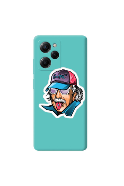 Other Xiaomi Poco X5 Pro Einstein Turquoise Colored Silicone TPU Θήκη