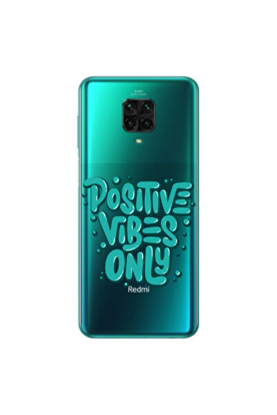 Other Xiaomi Redmi Note 9S Positive Vibes Only Transparent Silicone TPU Θήκη