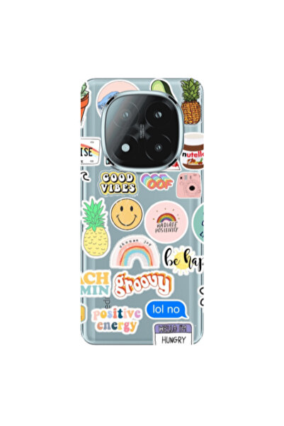 Other Xiaomi Redmi Note 14 Pro + 5g Good vibes Transparent Silicone TPU Θήκη