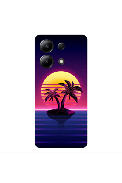 Other Xiaomi Redmi Note 13 4G Moon and Palmie Transparent Silicone TPU Θήκη