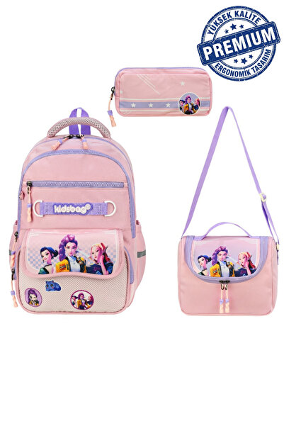Speedy Bags حقيبة مدرسية فاخرة للفتيات مع دعم للظهر، حقيبة تغذية حرارية وحامل...