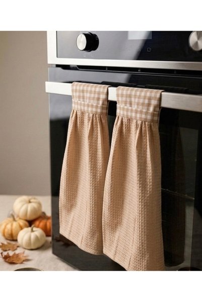 Madame Asel Home Kitchen Towel Waffle %Cotton