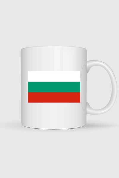 Bahriyeli Collection كوب مطبوع عليه علم بلغاريا
