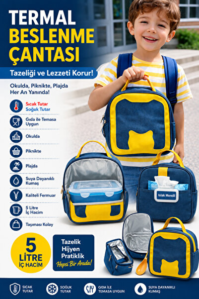 CNSZ Lunch Bag - Keeps Hot and Cold Food Fresh - Leak-Proof - Water-Resistant