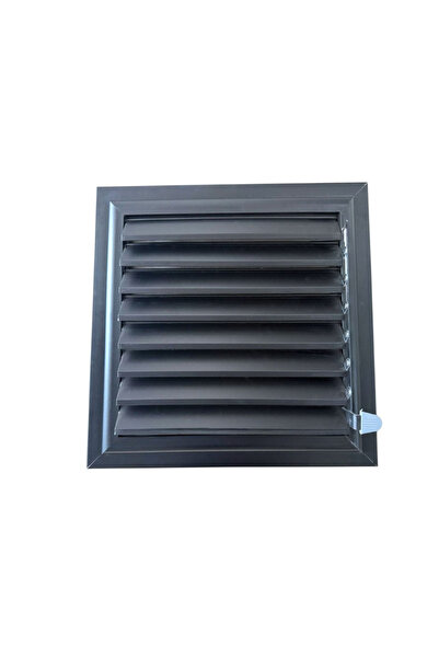 Camaks Antrasit Gri Alüminyum 40x40 cm Menfez Banyo Havalandırma Menfezi