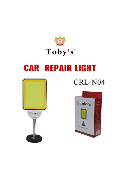 TOBYS Toby's CRL-N04 Magnetic COB LED Work Camping Light Flexible Neck Repair...
