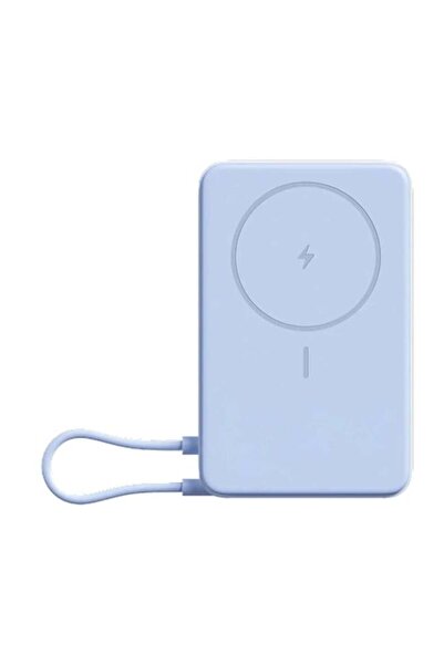 Xiaomi Baterie externă magnetică 10000 mAh 33W Albastră cu cablu USB-C încorp...