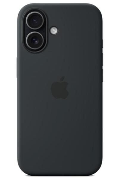 Apple Husă de silicon cu MagSafe pentru iPhone 17, Negru, MGF14ZM/A