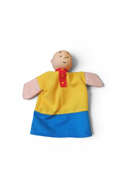 Hureggo Vintage Caillou (Wooden) Original Licensed Fabric Hand Puppet