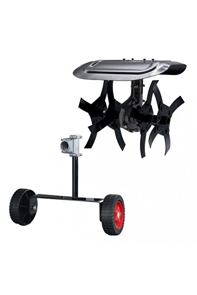 Rotor Cultivator pentru motocoasă 9T 28 mm cu apărătoare + Suport, cadru cu r...