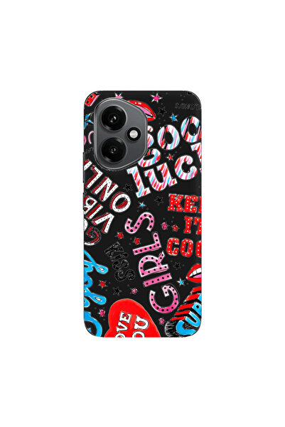 Other Honor Magic 400 Keep it cool Black Colored Silicone TPU Θήκη