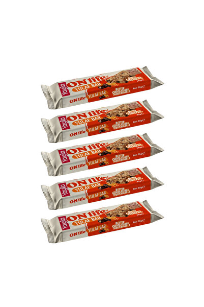 Yayla Onlife Bitter Çikolatalı ve Portakallı Yulaf Bar 35 g x5