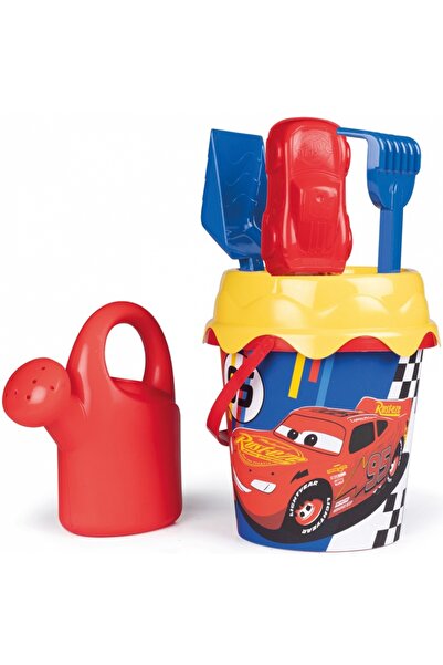 Smoby Set galetusa de nisip si stropitoare Smoby, Cars, Cu accesorii, Plastic...