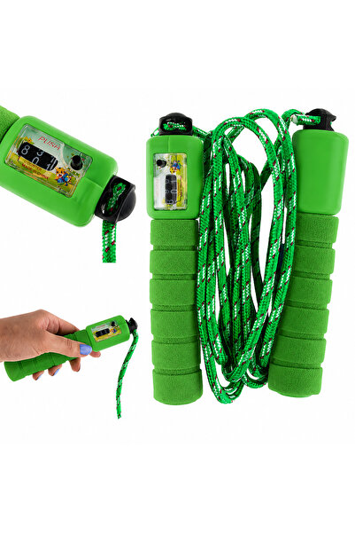hediyeofisi Counter Jump Rope Handled Training Equipment Rope Exercise Home S...