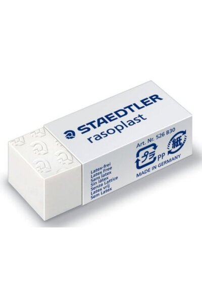 Staedtler Γόμα Ρασοπλάστ Β30 Μεσαία Λευκή (131526030)