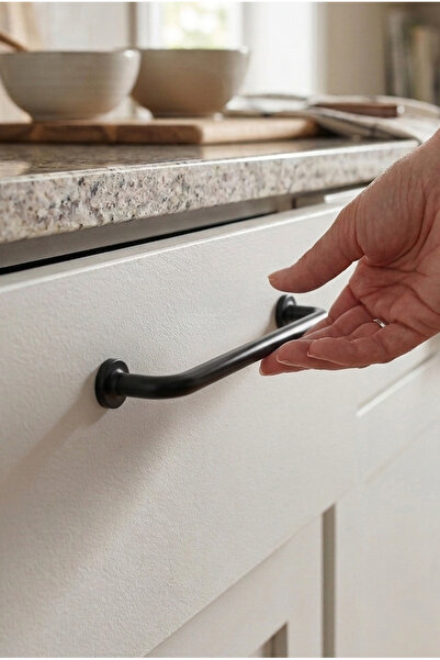 BERFİNO Duru Cabinet Handle Kitchen Bathroom Wardrobe Drawer Furniture Handle...