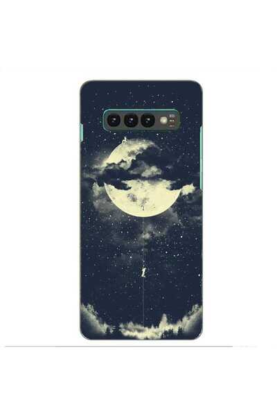 OEM Husa compatibila cu Samsung Galaxy S10 Silicon Gel Tpu Model Moon Climbing