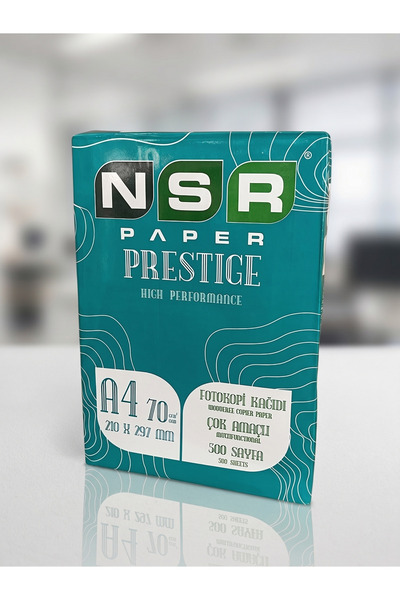 NSR PAPER ورق تصوير فوتوغرافي بريستيج A4 70 جرام 500 ورقة