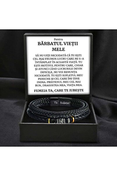 OEM Bratara Cadou Barbatul Vietii -