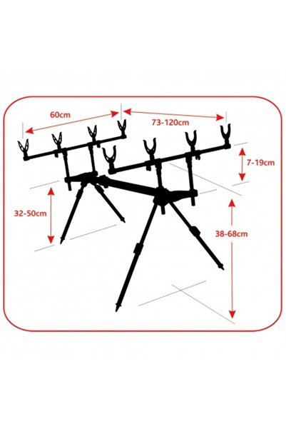 Baracuda Rod Pod RX5-4