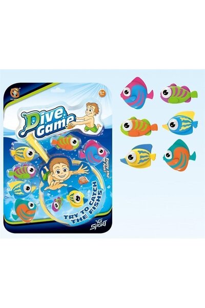 Blue Toys Υποβρύχιο παιχνίδι: Πιάσε το ψάρι