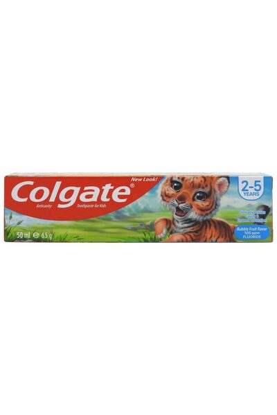 Colgate Паста за зъби, Колгейт, Детска 50 мл Плодови балончета 2-5 години