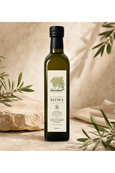 NATUREL SIZMA ZEYTİNYAĞI 500 ml cam şişe