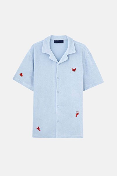 Reflect Studio Resort Terry Shirt - Light Blue