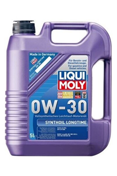 Liqui Moly SYNTHOİL LONGTİME 0W-30 MOTOR YAĞI 5LİTRE