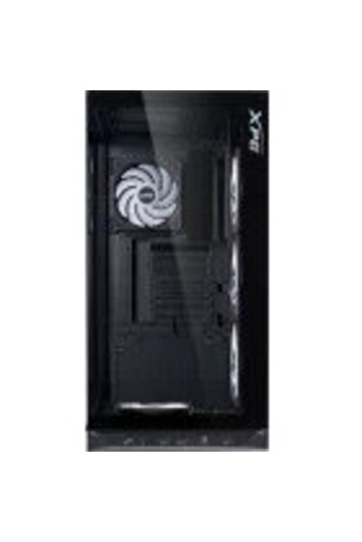 XPG Carcasa XPG Invader X BTF, Middle Tower, sticla securizata (Negru)