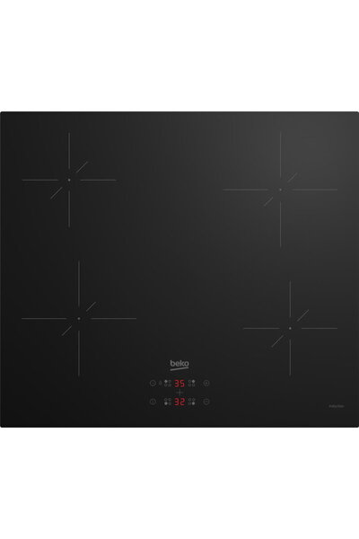 Beko HII64401QT, 60 cm, 4 Zone, Touch Control, Booster, Pan Detection, Timer,...