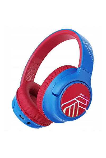 PowerLocus PWL-BOBO-BLUERED, Autonomie 45 ore, Bluetooth 5.3, Albastru/Rosu