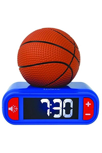REAL FUN TOYS Lexibook Ψηφιακό Ξυπνητήρι Με Τρισδιάστατο Νυχτερινό Φως Μπάσκε...
