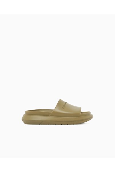 Emporio Armani Men's Ultra Light Eva Green Slippers