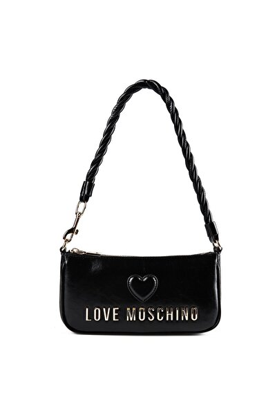 Love Moschino Cipria Schultertasche Leder 25 cm